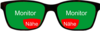 Zweistärkenbrille (Bifokalbrille) - Bildschirm-Bifokalbrille
