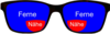 Zweistärkenbrille (Bifokalbrille) - Universal-Bifofalbrille